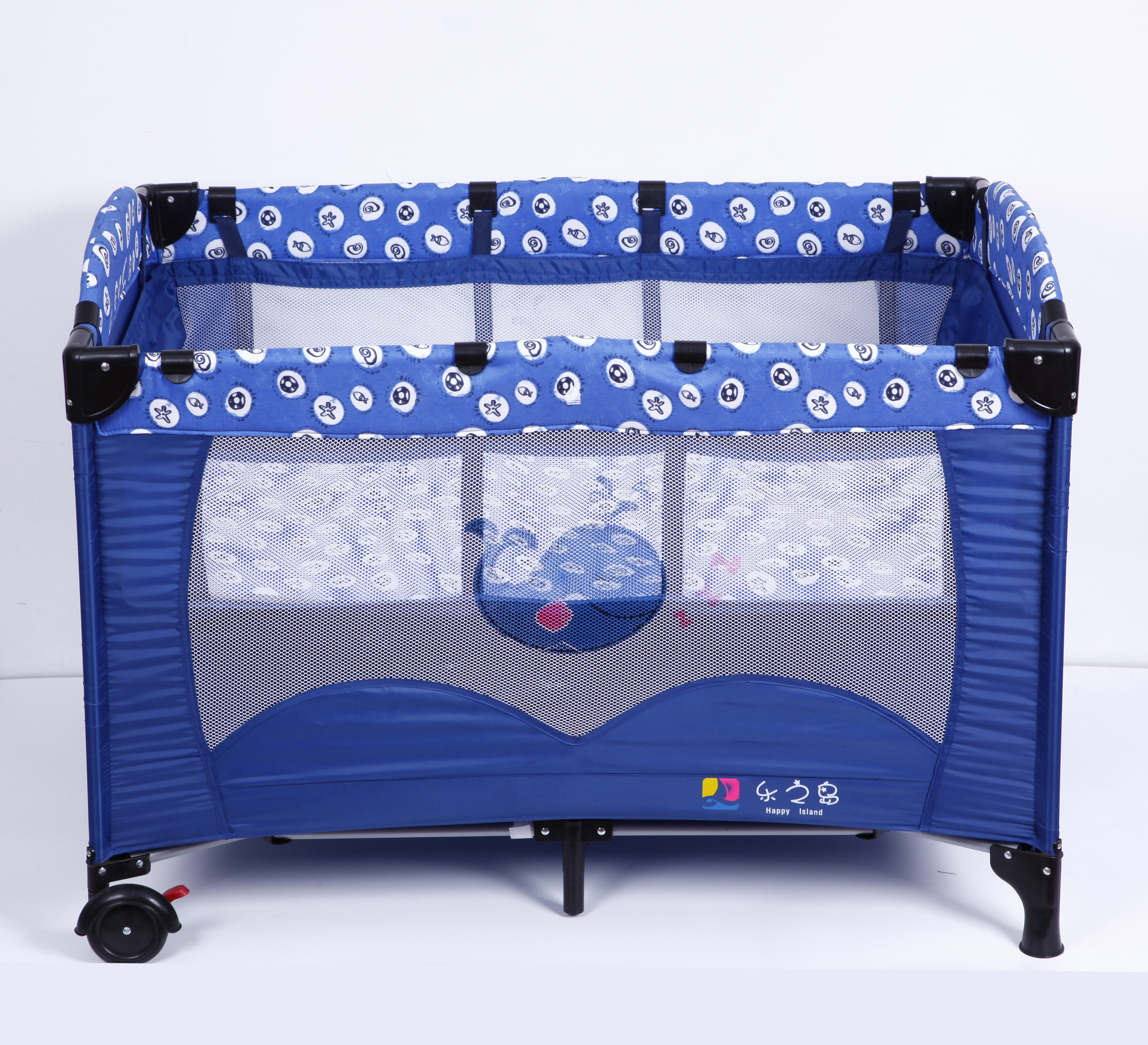 Buy Wholesale China New Design Baby Bed Baby Playpen Baby Crib With