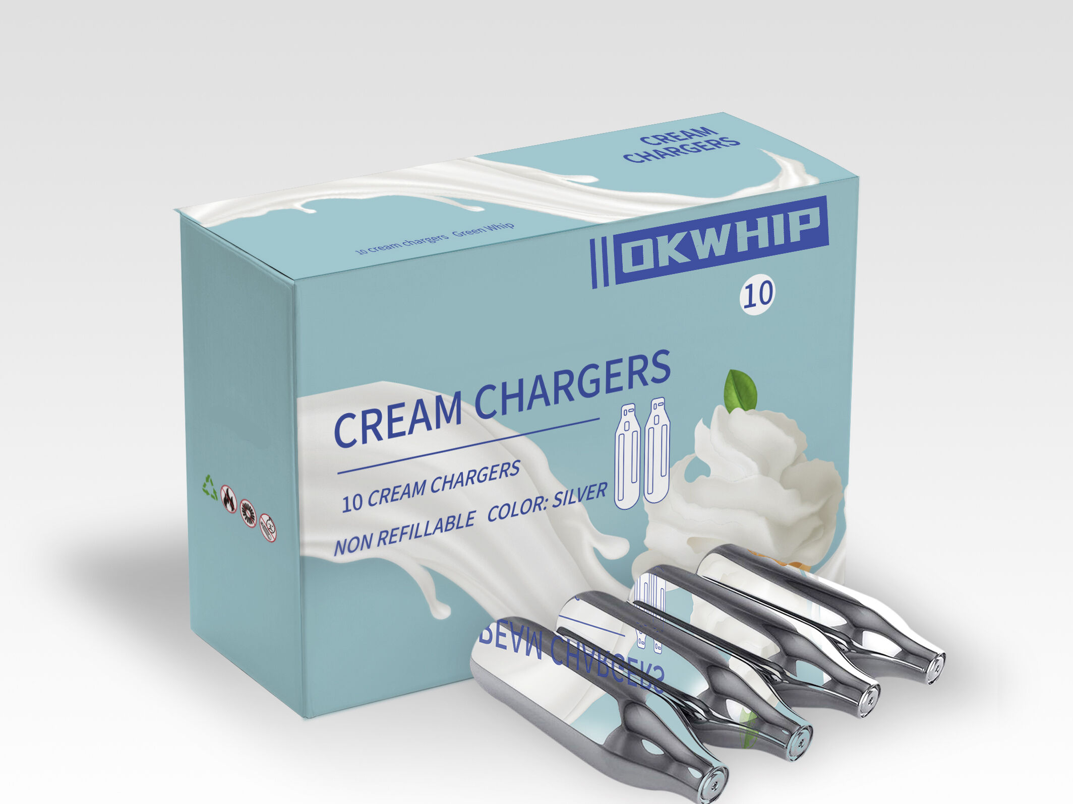 8g Cream Chargers For Whipping Cream And Infusing Cocktails China