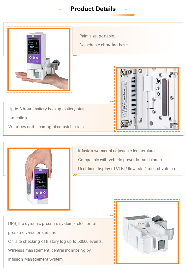 Buy Wholesale China Micro Infusion Syringe Pump Medical Enteral Pump