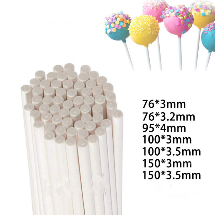 Pop Plastic Lollipop Sticks Sucker for DIY Lolly Lollypop Lollipop