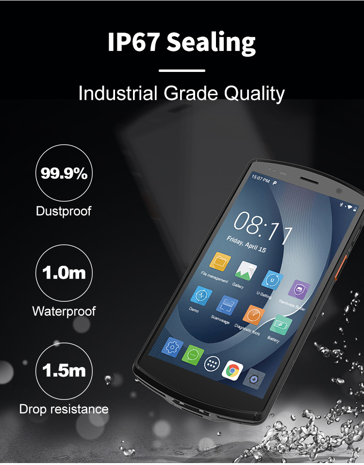 Buy Wholesale China Urovo Dt50 5.7 Inch Handheld Android Logistics Pda ...