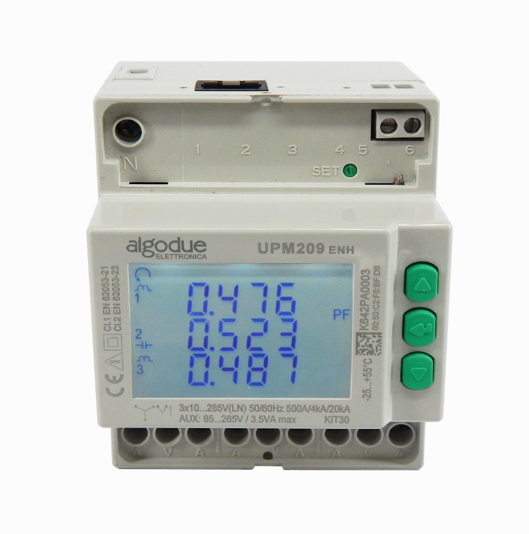 Multifunction 3 Phase Ethernet Meter Rogowski Coils Upm209rgw Algodue ...