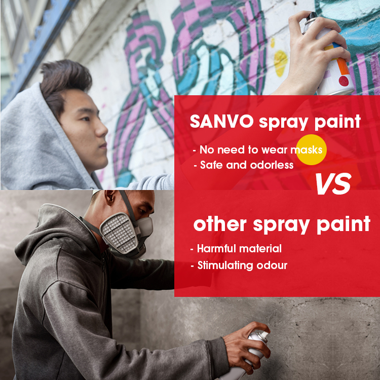 Water Based Spray Paint - SANVO