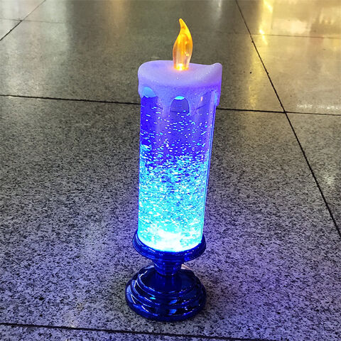 Nouvelles Veilleuses Décoratives Européennes Artisanales, Lampes de Nuit LED Souvenirs Touristiques, Bougies en Cristal de Rêve Colorées et Tendance