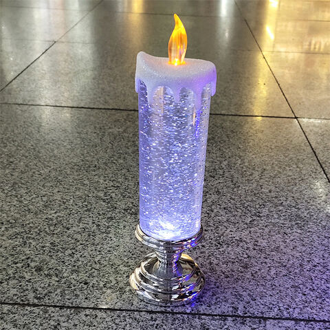 Nouvelles Veilleuses Décoratives Européennes Artisanales, Lampes de Nuit LED Souvenirs Touristiques, Bougies en Cristal de Rêve Colorées et Tendance