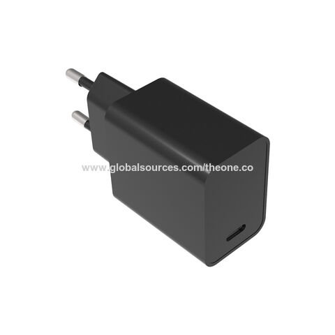 Power adapter USB-C charger 5V/3A, 9V/3A, 12V/2.5A, 15V/2A, 20V/1.5A 30W, PD 3.0, QC 3.0