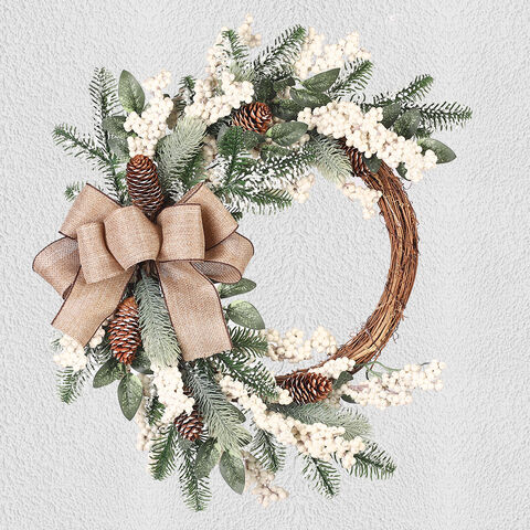 Buy Wholesale China 12 Artificial Eucalyptus Wreath For Front Door Small  Spring Summer Wreath Little Green Leaves Wreath For Farmhouse Festival  Celeb & Christmas Garland at USD 5.6