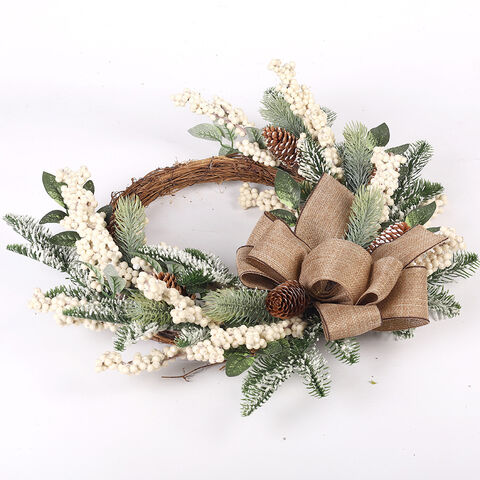 Buy Wholesale China 12 Artificial Eucalyptus Wreath For Front Door Small  Spring Summer Wreath Little Green Leaves Wreath For Farmhouse Festival  Celeb & Christmas Garland at USD 5.6