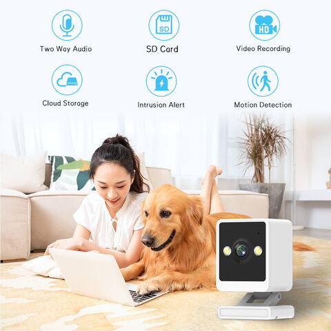 Baby Monitor, Smart 5G Baby Camera with Tuya App & Two-Way Audio, 2K HD  Home Security Camera W/ Safety Alerts, 360°Wireless IP Cam, Super IR Night