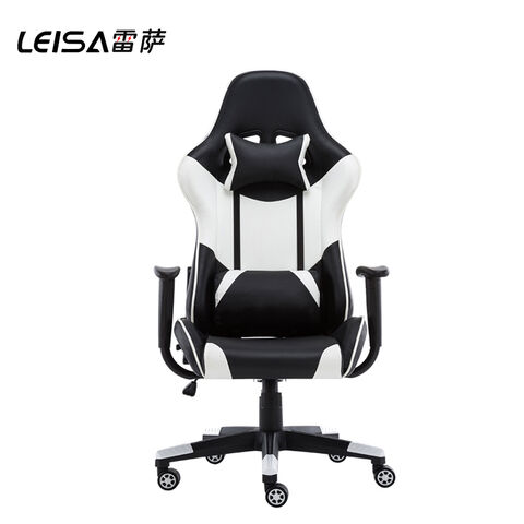 Chaise Gamer Ergonomique à Dossier Haut pour PC, Chaise de Bureau d'Ordinateur de Course en PU