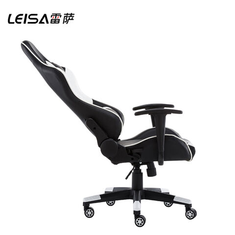 Chaise Gamer Ergonomique à Dossier Haut pour PC, Chaise de Bureau d'Ordinateur de Course en PU