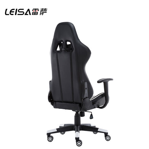 Chaise Gamer Ergonomique à Dossier Haut pour PC, Chaise de Bureau d'Ordinateur de Course en PU