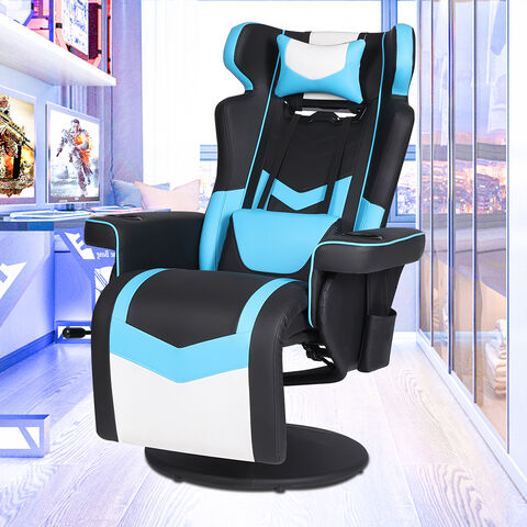 Buy Wholesale China White Color Gaming Office Chair With Foot Rest