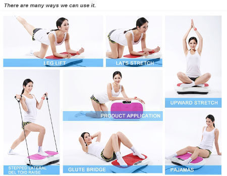 Buy Wholesale China Super Crazy Fit Massage Vibration Plate Body