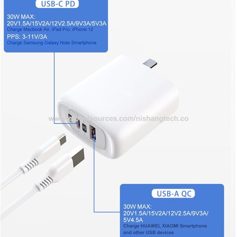Huawei Chargeur COMPLET 22.5W Ultra Rapide TYPE C - Blanc - Prix pas cher