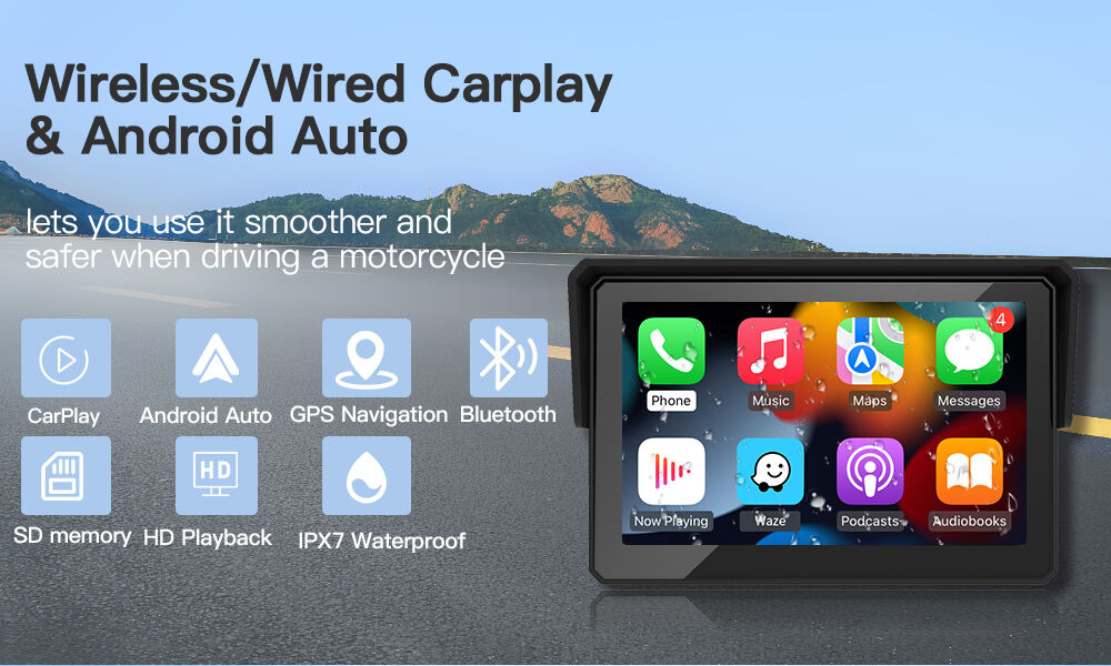 Achetez en gros Nouveau  Burst Android étanche Moto Carplay Bluetooth  Navigateur Pcba & Moto Gps Navigateur Programme Chine et Navigateur Gps  à 75 USD