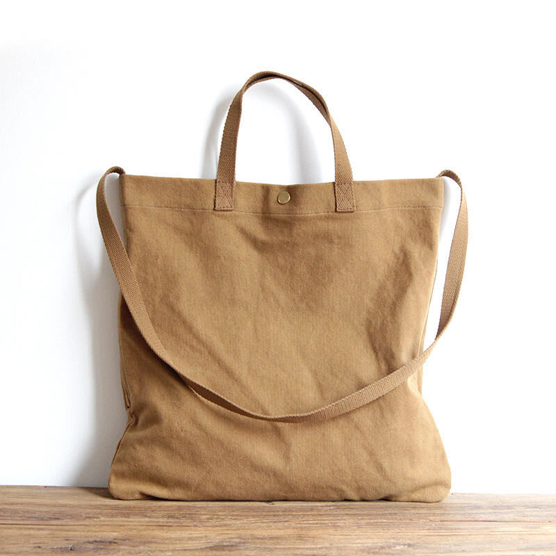 Crossbody Canvas Bag Canvas Shopper Bag Cotton Tote Bags $0.3 ...