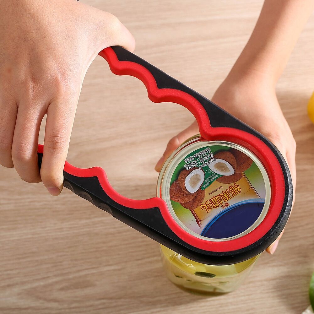 Buy Wholesale China Wholesale Can Openers 4 In 1 Multifunction Rubber One Touch Adjustable