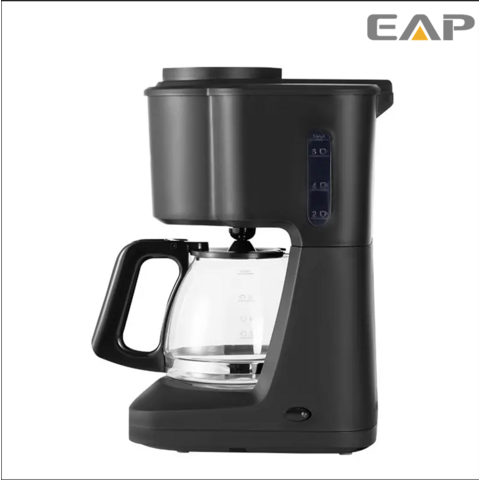 Automatic Household Coffee Machine 6 Cup Drip Coffee Maker