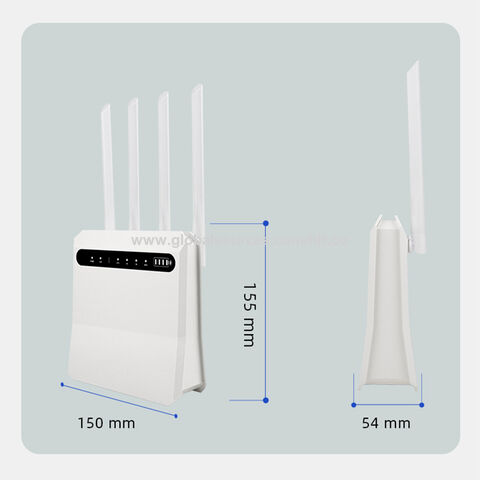 4G Outdoor CPE WiFi Router, Yeacomm 3G 4G IP66 LTE CPE Kit | LTE Unit with  Sim Card Slot + Indoor AP WiFi Hotspot, 150Mbps CAT4 Mobile WiFi Router,Not