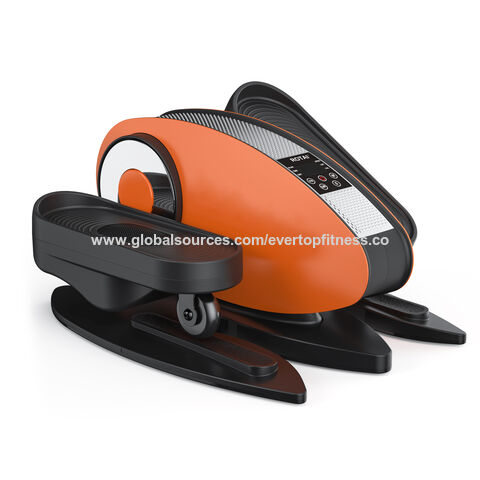 Mini máquinas elípticas compactas con rodillo de masaje para uso doméstico Ejercitador de pedal de bicicleta para adultos mayores