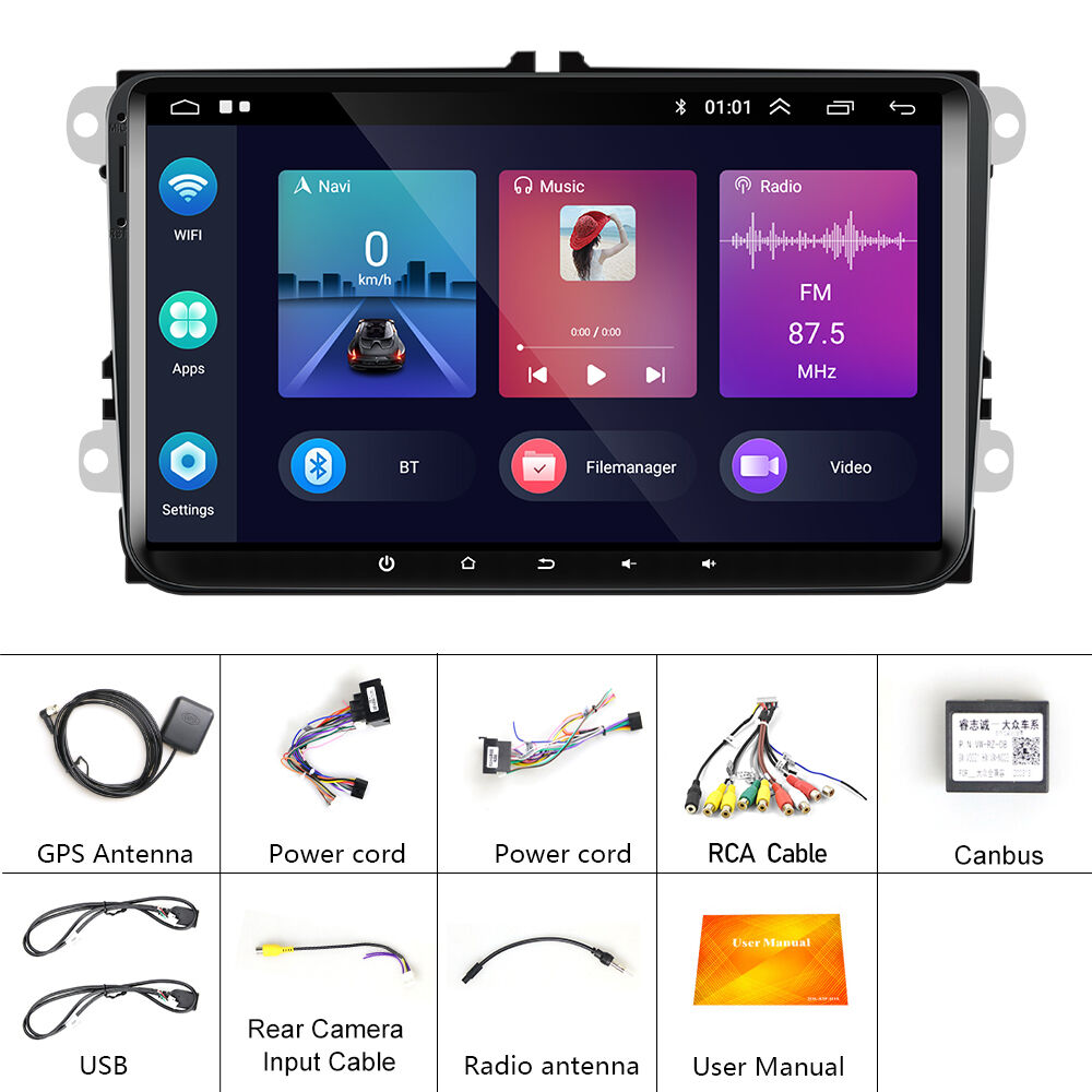 Comprar Podofo 7'' Android 10.0 Radio de Coche Doble Din con Apple Carplay Android  Auto para VW Golf Passat Polo TIGUAN TOURAN Autoradio Bluetooth GPS Wifi FM
