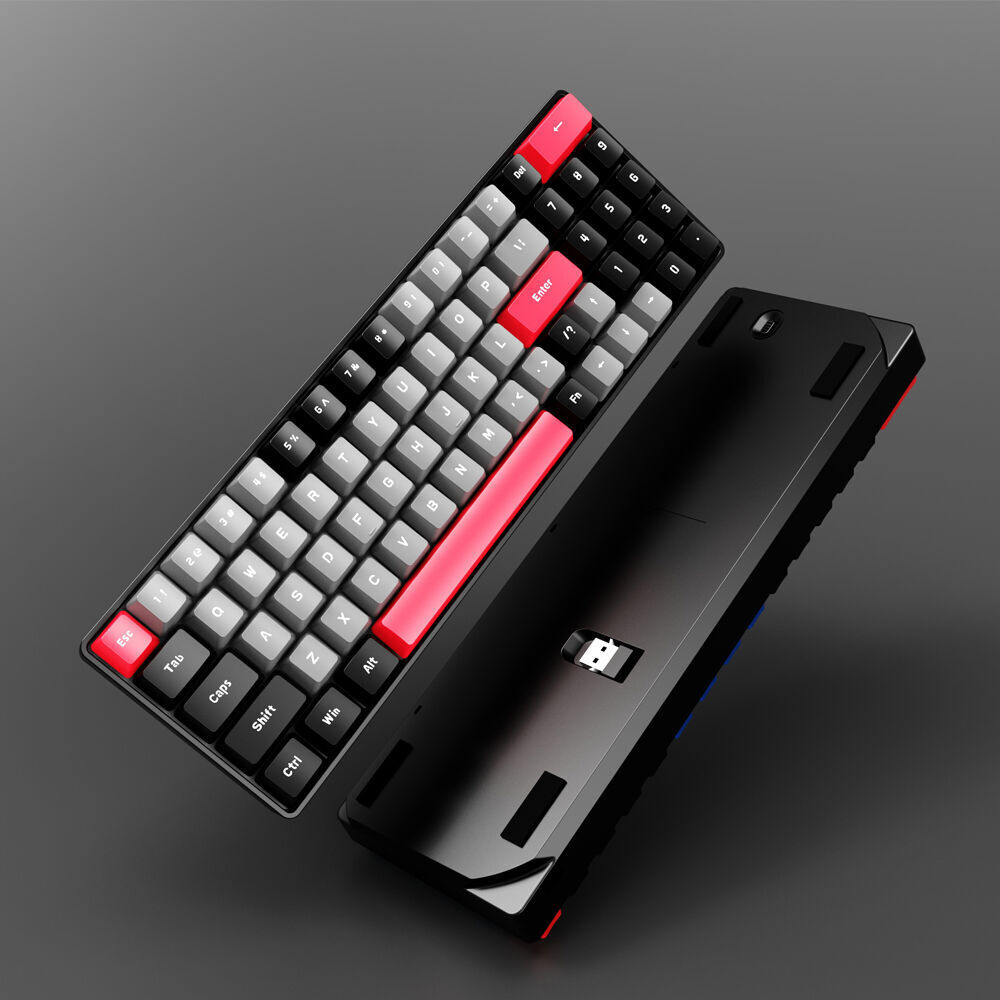 Buy Wholesale Hong Kong SAR Wired Mechanical Keyboard , 69keys Double