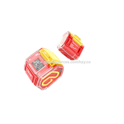 Auriculares Gaming TWS con diseño transparente único, luz RGB, sonido Hi-Fi y bajos potentes para una experiencia inmersiva