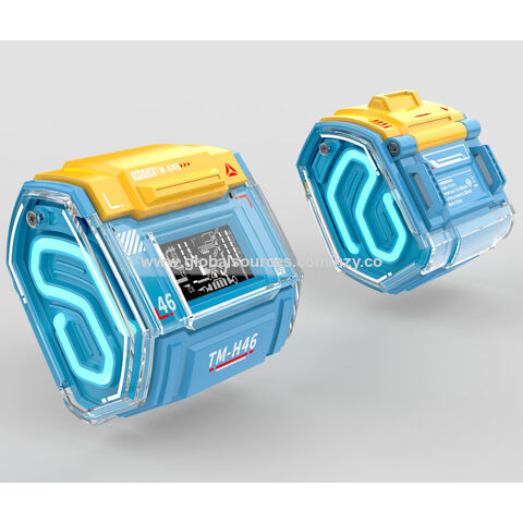 Auriculares Gaming TWS con diseño transparente único, luz RGB, sonido Hi-Fi y bajos potentes para una experiencia inmersiva