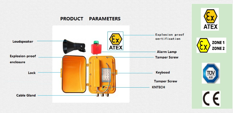Buy Standard Quality China Wholesale Kntech Knex8 Sip Explosion Proof ...