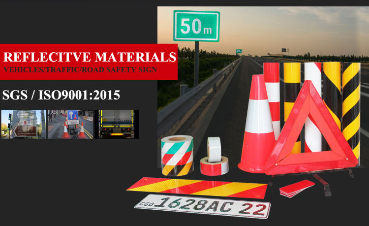 Traffic Material 28inches 700mm Economic Pvc Plastic Soft Reflective Flexible Road ...
