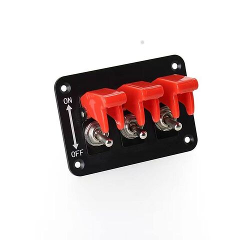 Rocker Lighted Toggle Switch 12v 20a Red Led Light Up Toggle