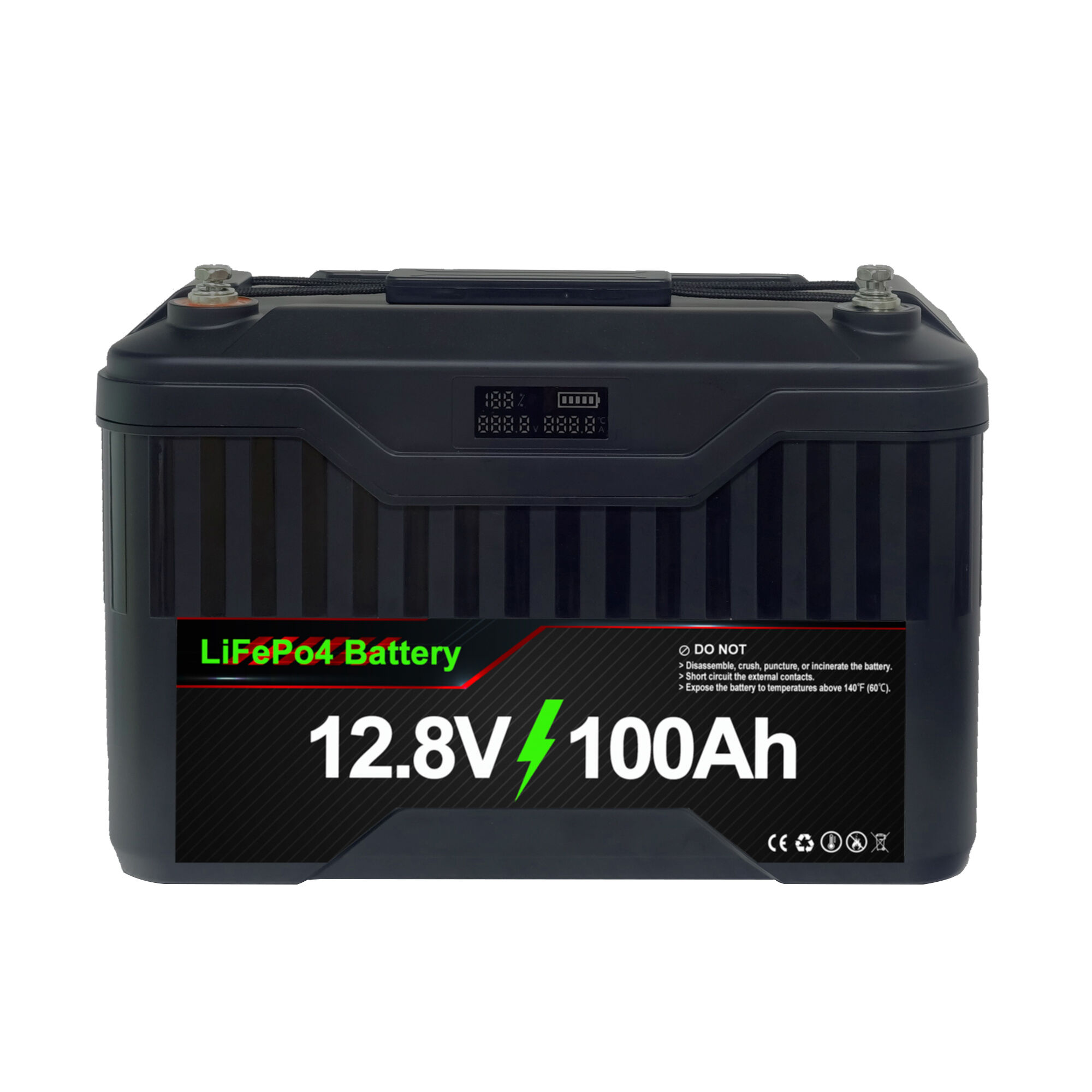  12v 60Ah LiFePO4 Battery Deep Cycle Lithium iron phosphate  Rechargeable Battery Built-in BMS Protect Charging and Discharging High  Performance for Golf Cart EV RV Solar Energy Storage Battery… : Automotive