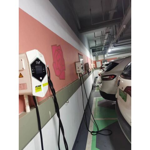 Station de recharge pour voitures électriques, boîtier mural de