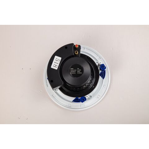 Altavoz de techo de 2 vías de alta calidad blanco 5" para sistema de sonido 518IP, Fabricante profesional
