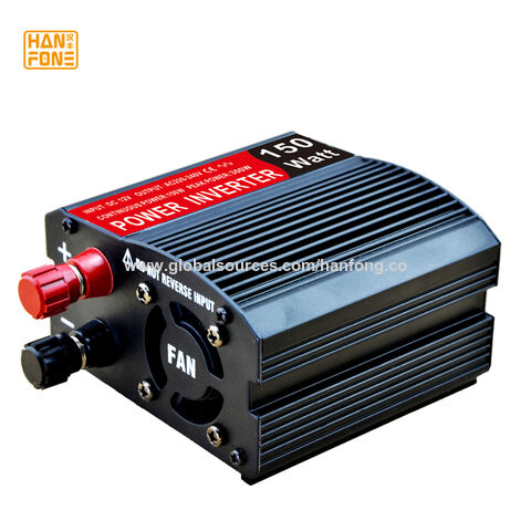 Acheter Onduleur de voiture 12V à 220V 300W, convertisseur de tension, prise  universelle, prise allume-cigare, accessoires automobiles rouges