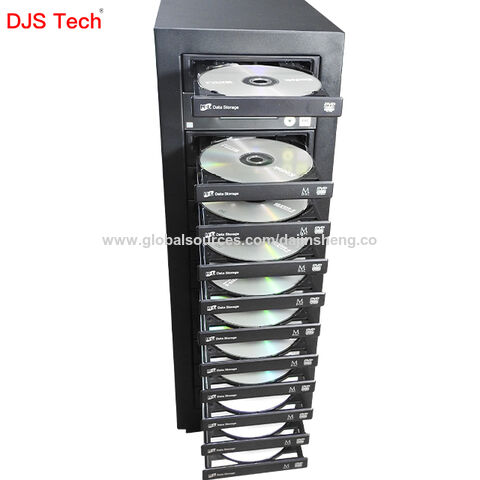 Duplicateur automatique de CD/DVD de haute qualité 1 à 11 avec prix économique - Machine de duplication de CD DVD