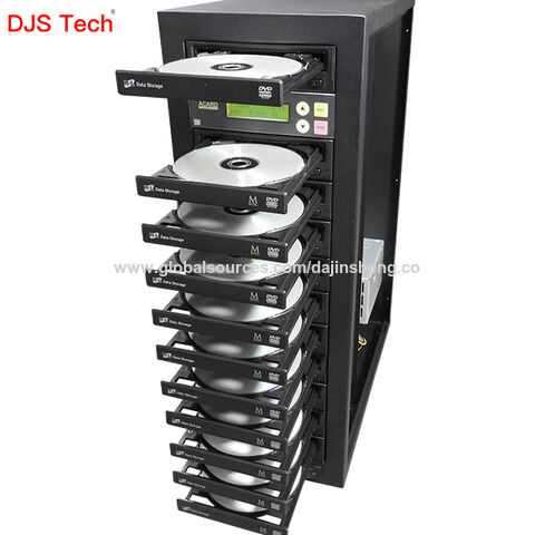 Duplicateur automatique de CD/DVD de haute qualité 1 à 11 avec prix économique - Machine de duplication de CD DVD
