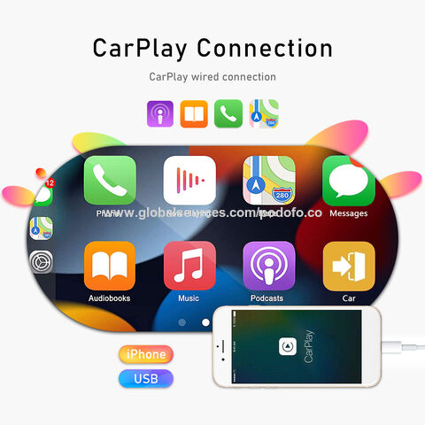 Autoradio 1 Din Apple Carplay mit Bildschirm Motorisiert