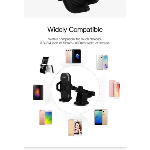 YESIDO C23 Suporte Universal Flexível de 360 Graus para Celular de Carro, Caminhão, Painel