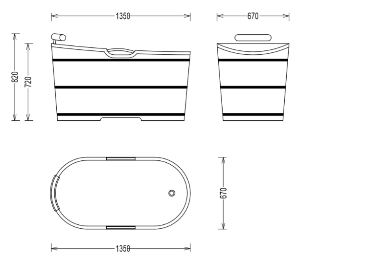 Buy Wholesale China Aishang 33105 Simple Design Bathroom Freestanding ...