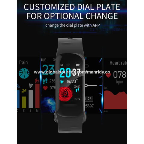 Original M8 Intelligent Watch Sports Bracelet For Men IP67 Waterproof Health  Information Detection Bluetooth 4.0 Supports Android And IOS（App:Fryfine） |  Lazada