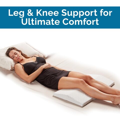 Derila Knee Pillow | Leg pillow for pain relief. Knee cushion for side  sleepers.