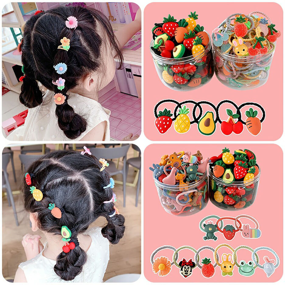 Factory Direct High Quality China Wholesale 30 Pcs/box Wholesale Luxury  Girls Cartoon Fruit Hair Rubber Band Children Baby Elastic Hair Band For  Girl Kids Hair Accessories $0.85 from Yiwu Leading Import And