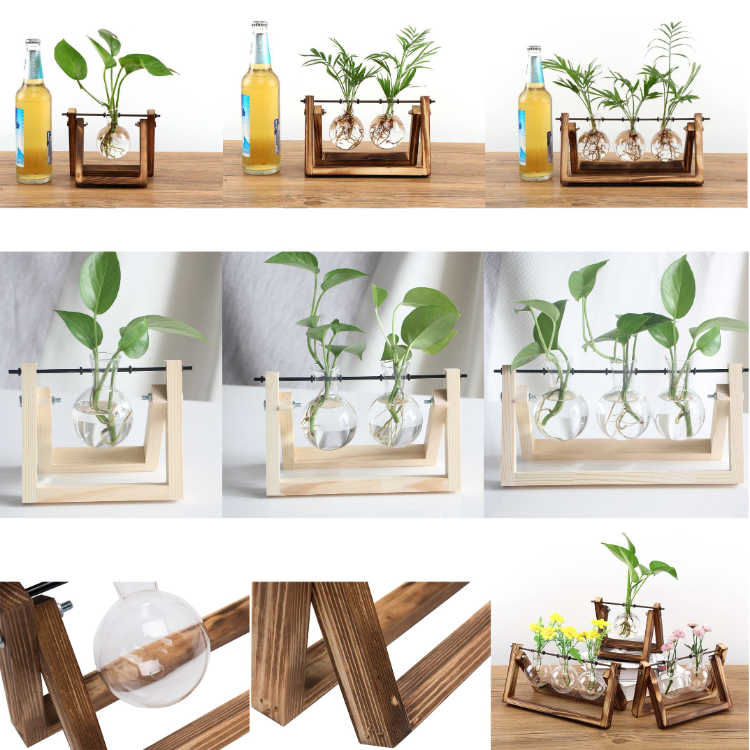 ValueHall Vaso a Bulbo Idroponico Glass Planter Desktop Glass Planter