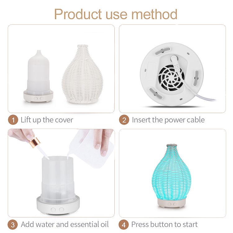 Buy Wholesale China Decorative Vase Shape Ultrasonic Automatic 7 Led ...