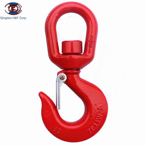 Buy Standard Quality China Wholesale S322 Drop Forged Heavy Lifting Chain  Hoist Swivel Hook With Latch $1.1 Direct from Factory at Qingdao H&f  Trading Co., Ltd.