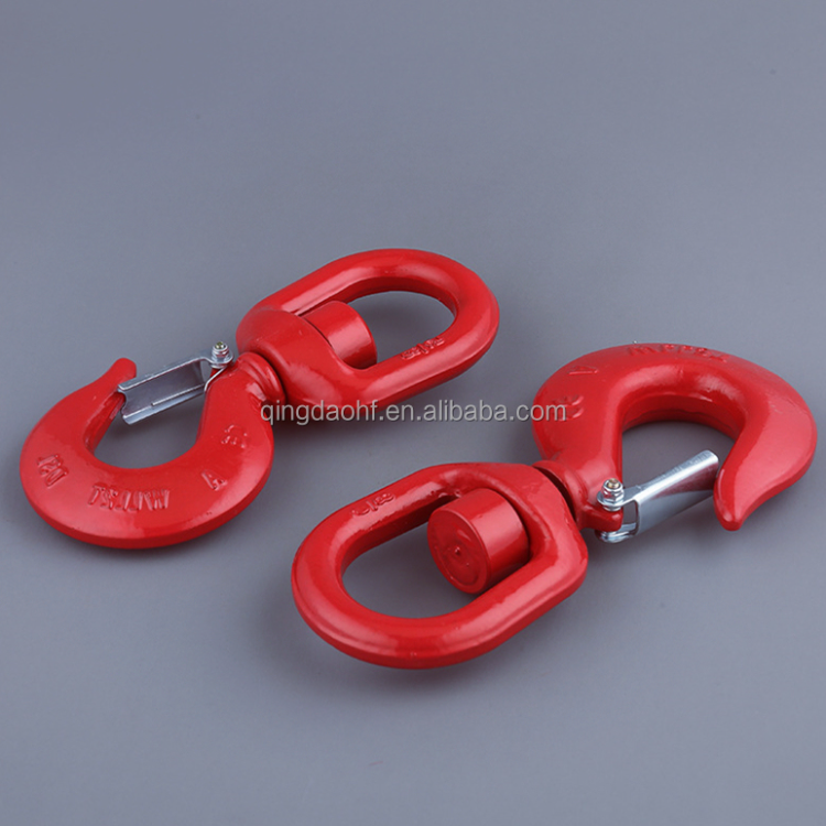 Buy Standard Quality China Wholesale S322 Drop Forged Heavy Lifting Chain  Hoist Swivel Hook With Latch $1.1 Direct from Factory at Qingdao H&f  Trading Co., Ltd.