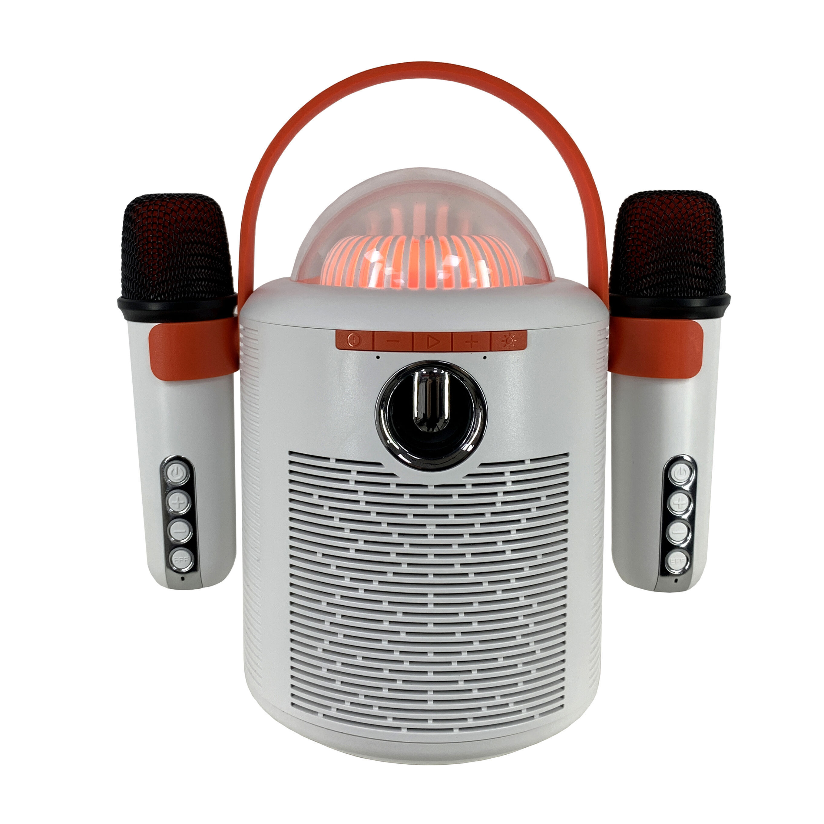 Sans Marque 2 en 1 Microphone Karaoke et haut-parleur Bluetooth sans fil -  Noir à prix pas cher