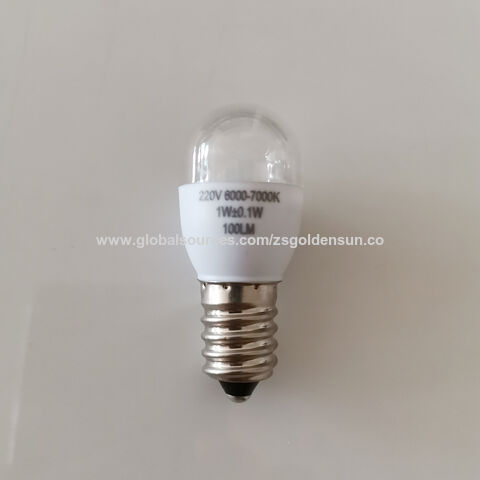 Bombilla LED de voltaje completo, luz blanca cálida de alto lumen